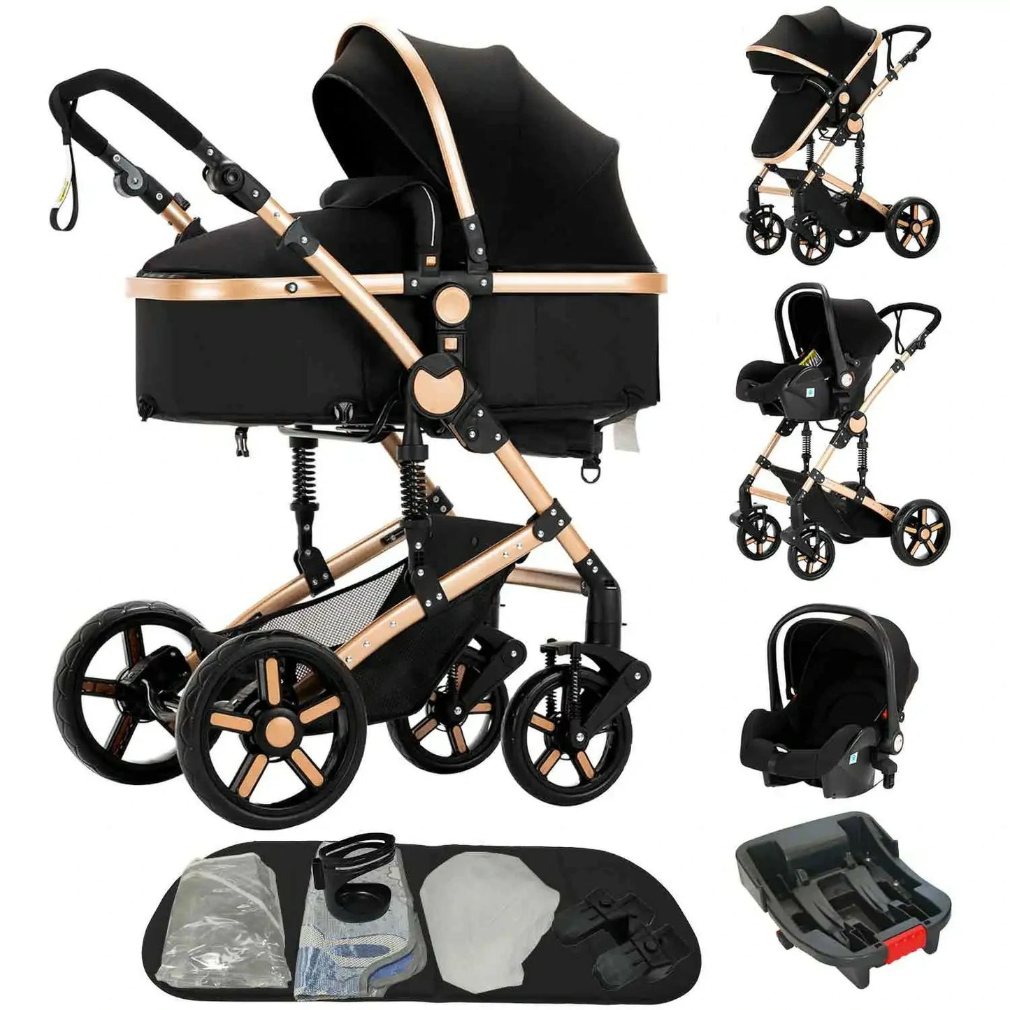 SnugaRide Convertible Baby Stroller