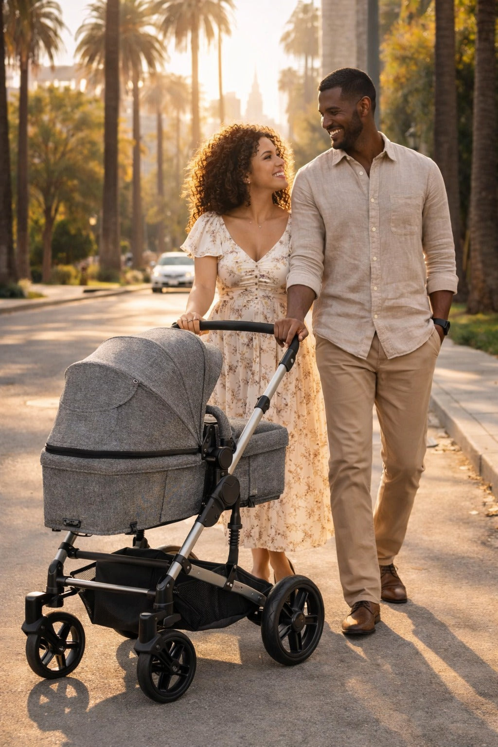 Eclipse 3 in 1 Baby stroller Lux Stroller - Grey