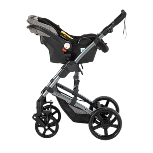 Eclipse 3 in 1 Baby stroller Lux Stroller - Grey